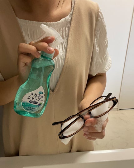 メガネのシャンプー 除菌EX/ソフト99コーポレーション/その他を使ったクチコミ(3枚目)