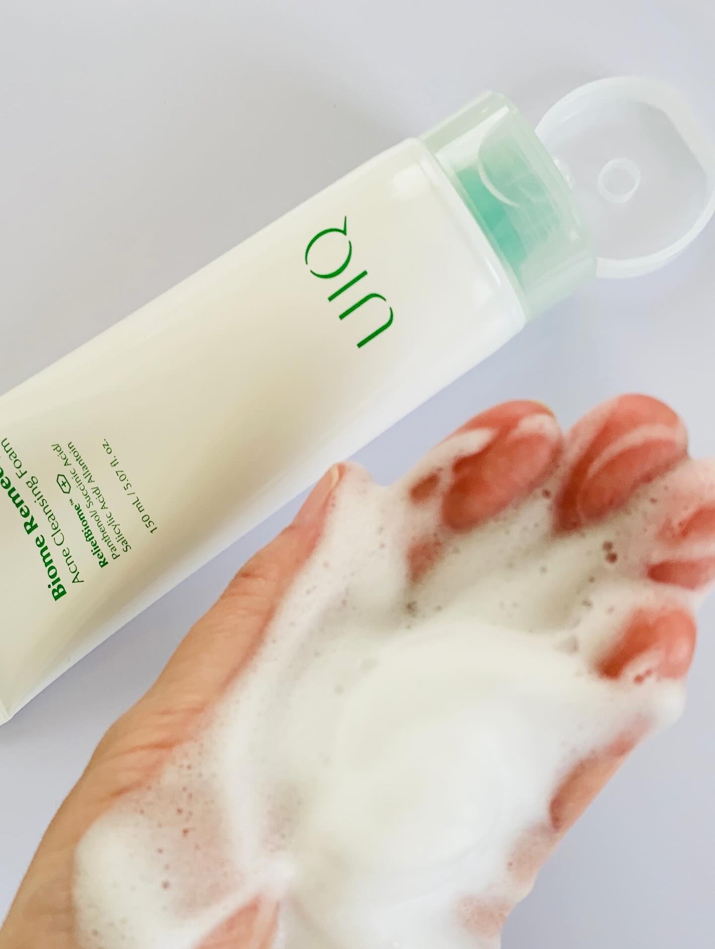 バイオームレメディアクネクレンジングフォーム/UIQ/洗顔フォームを使ったクチコミ(3枚目)