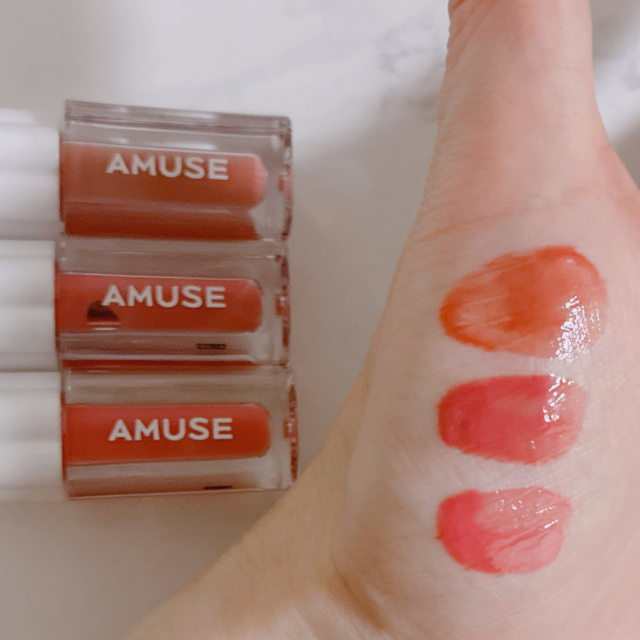 デューティント/AMUSE/リップティントを使ったクチコミ（3枚目）