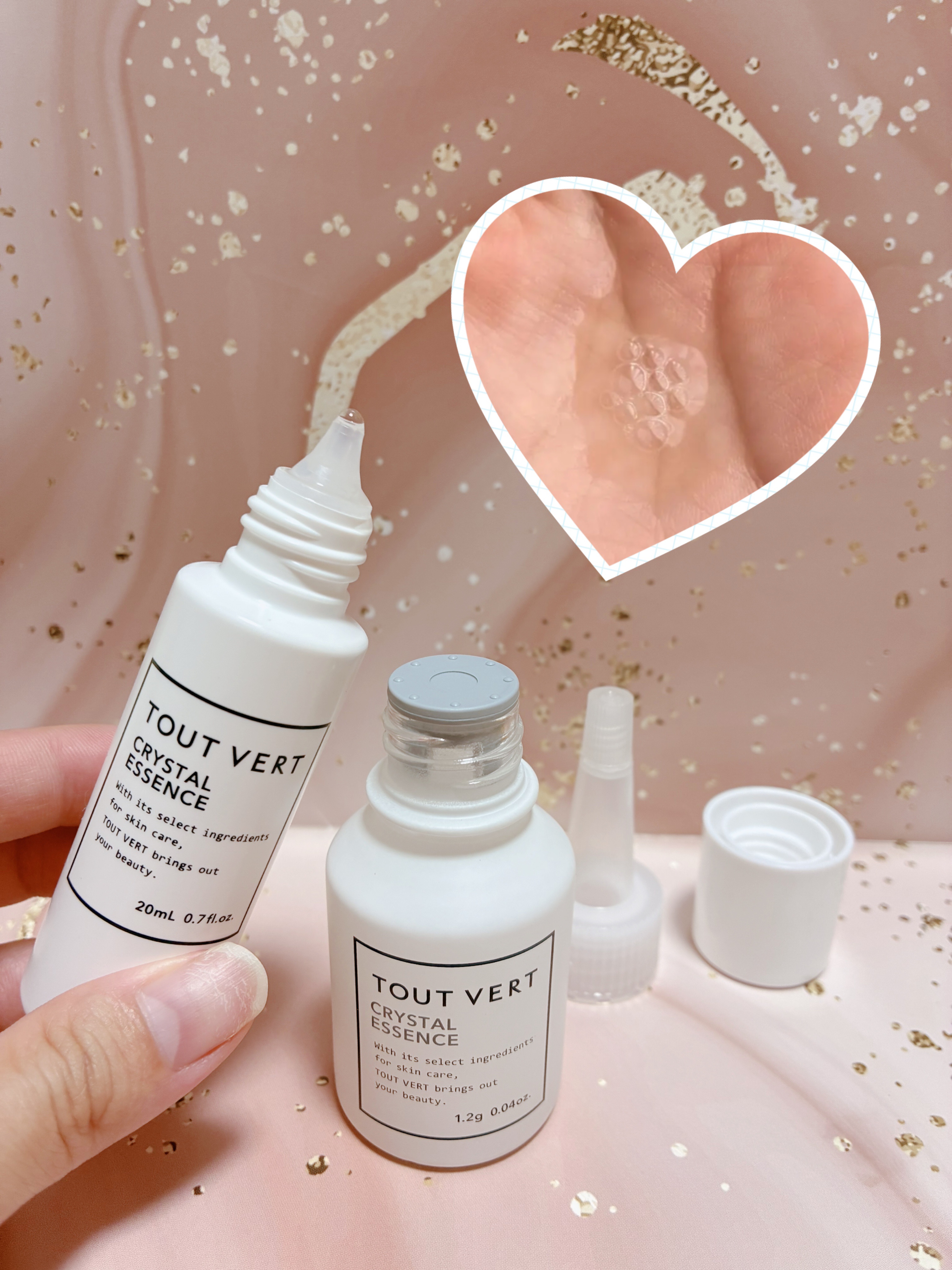 クリスタルエッセンス/TOUT VERT/美容液を使ったクチコミ（2枚目）