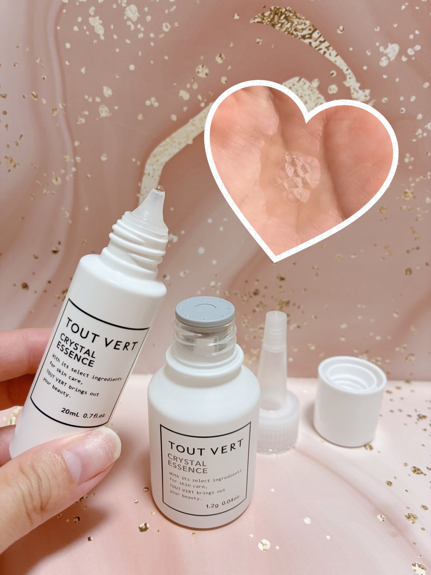 クリスタルエッセンス/TOUT VERT/美容液を使ったクチコミ(2枚目)