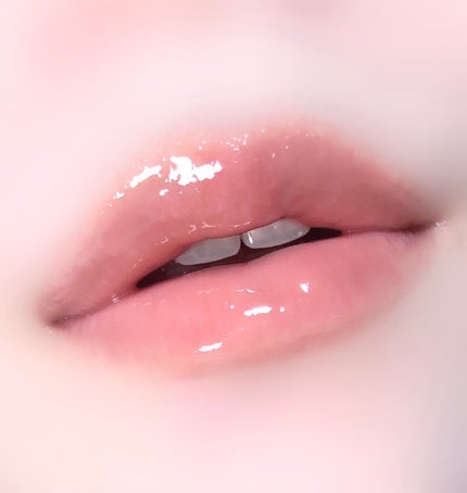 グラスティングカラーグロス/rom&nd/リップグロスを使ったクチコミ(2枚目)