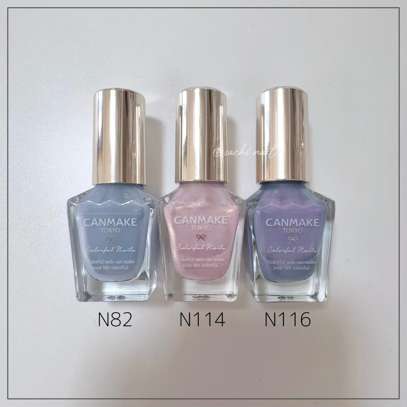 カラフルネイルズ/キャンメイク/マニキュアを使ったクチコミ(4枚目)