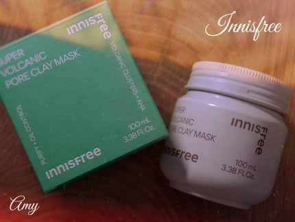 スーパーヴォルカニック ポア クレイマスク/innisfree/洗い流すパック・マスクを使ったクチコミ(1枚目)