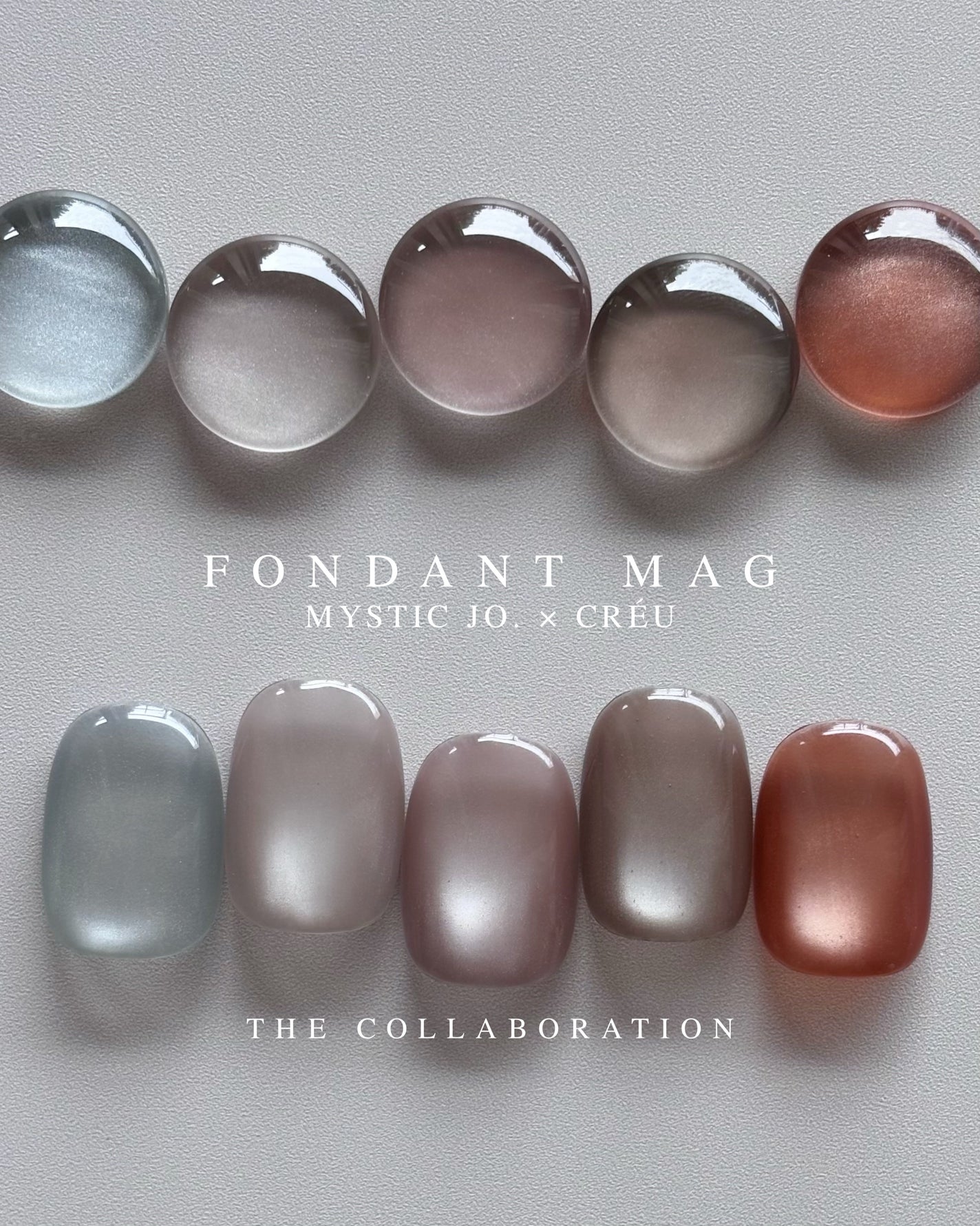 sato 🕊 self nail🫧🤍 on LIPS 「˗ˏˋFONDANTMAGˎˊ˗ フォンダンマグMYSTICJ..」(1枚目)