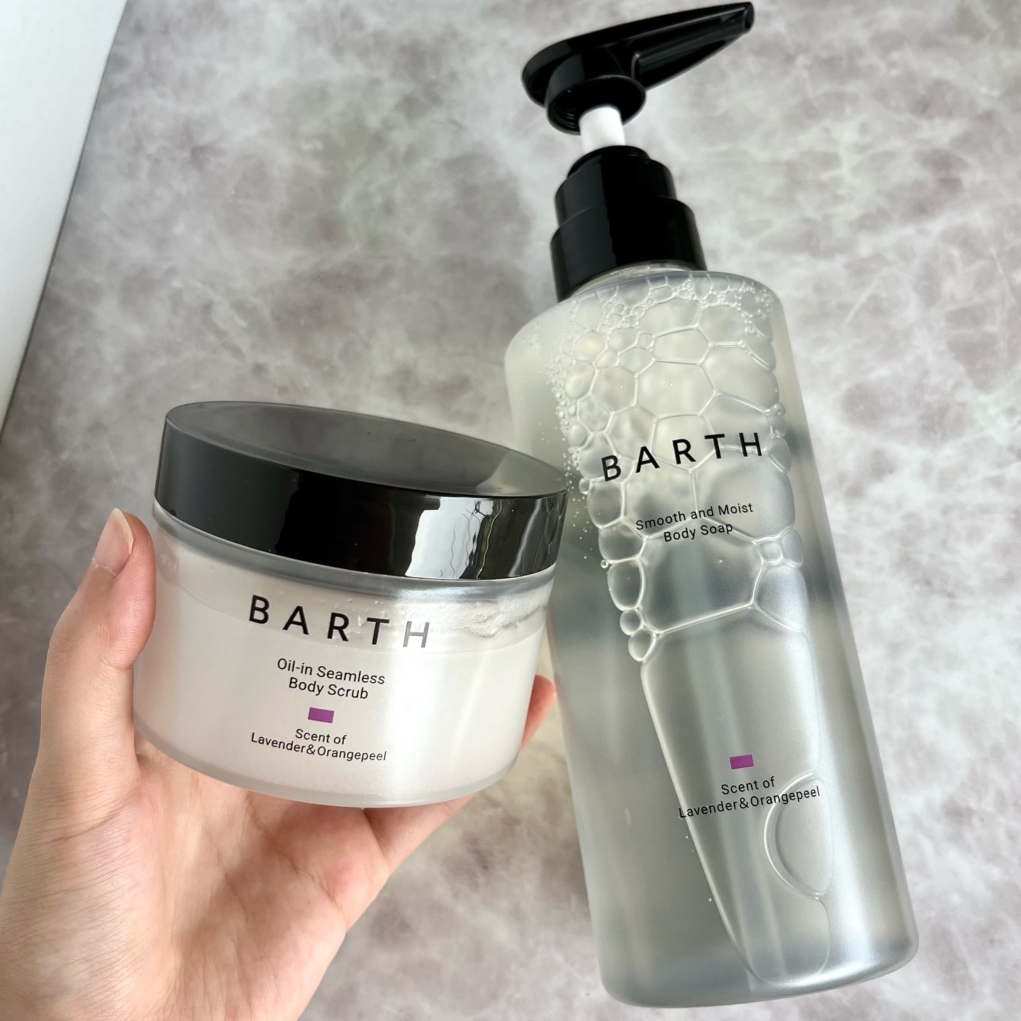 BARTH オイルイン シームレス ボディスクラブ/BARTH/ボディスクラブを使ったクチコミ（1枚目）