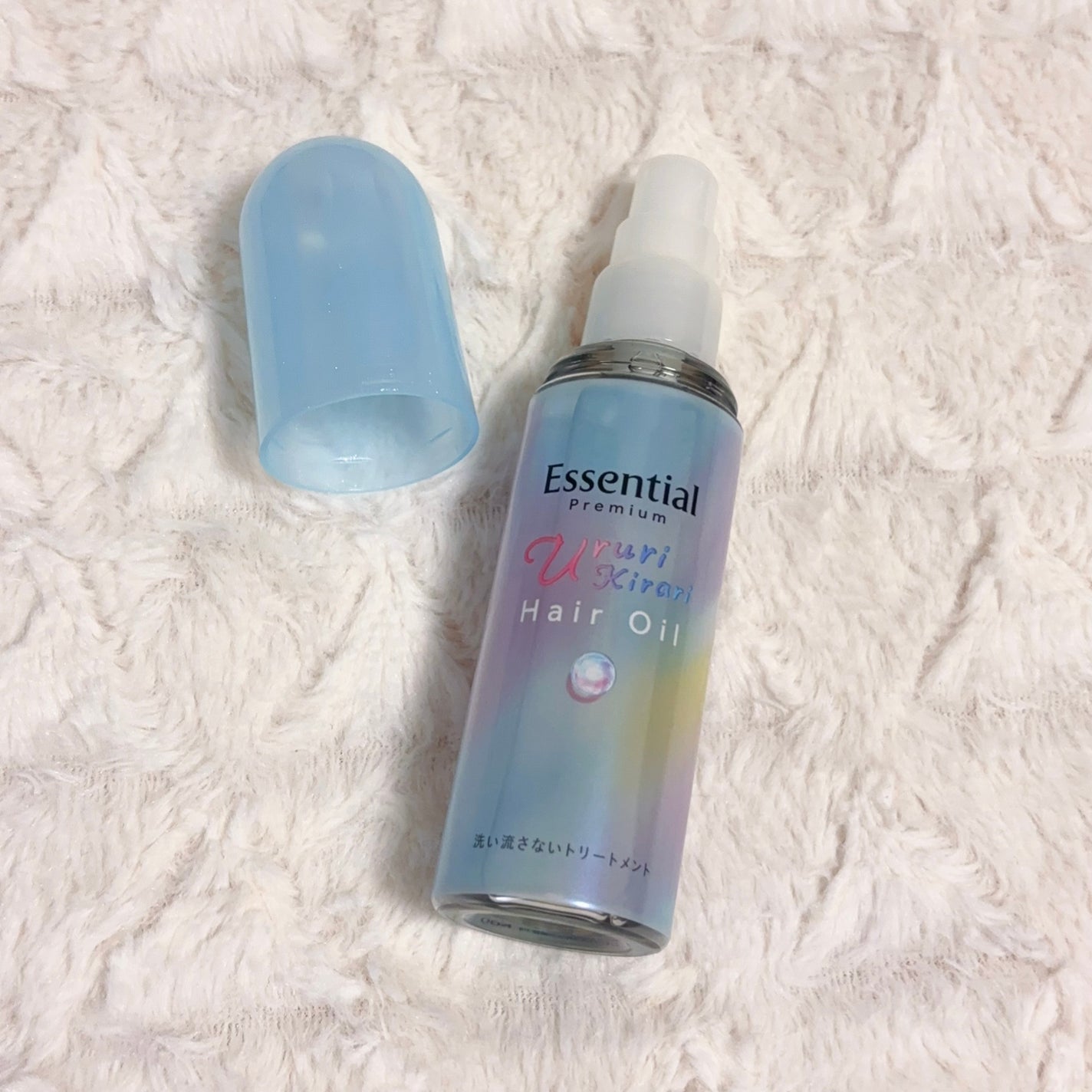 エッセンシャル プレミアム うるりキラリオイル/エッセンシャル/ヘアオイルを使ったクチコミ(1枚目)