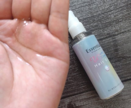 エッセンシャル プレミアム うるりキラリオイル/エッセンシャル/ヘアオイルを使ったクチコミ(2枚目)