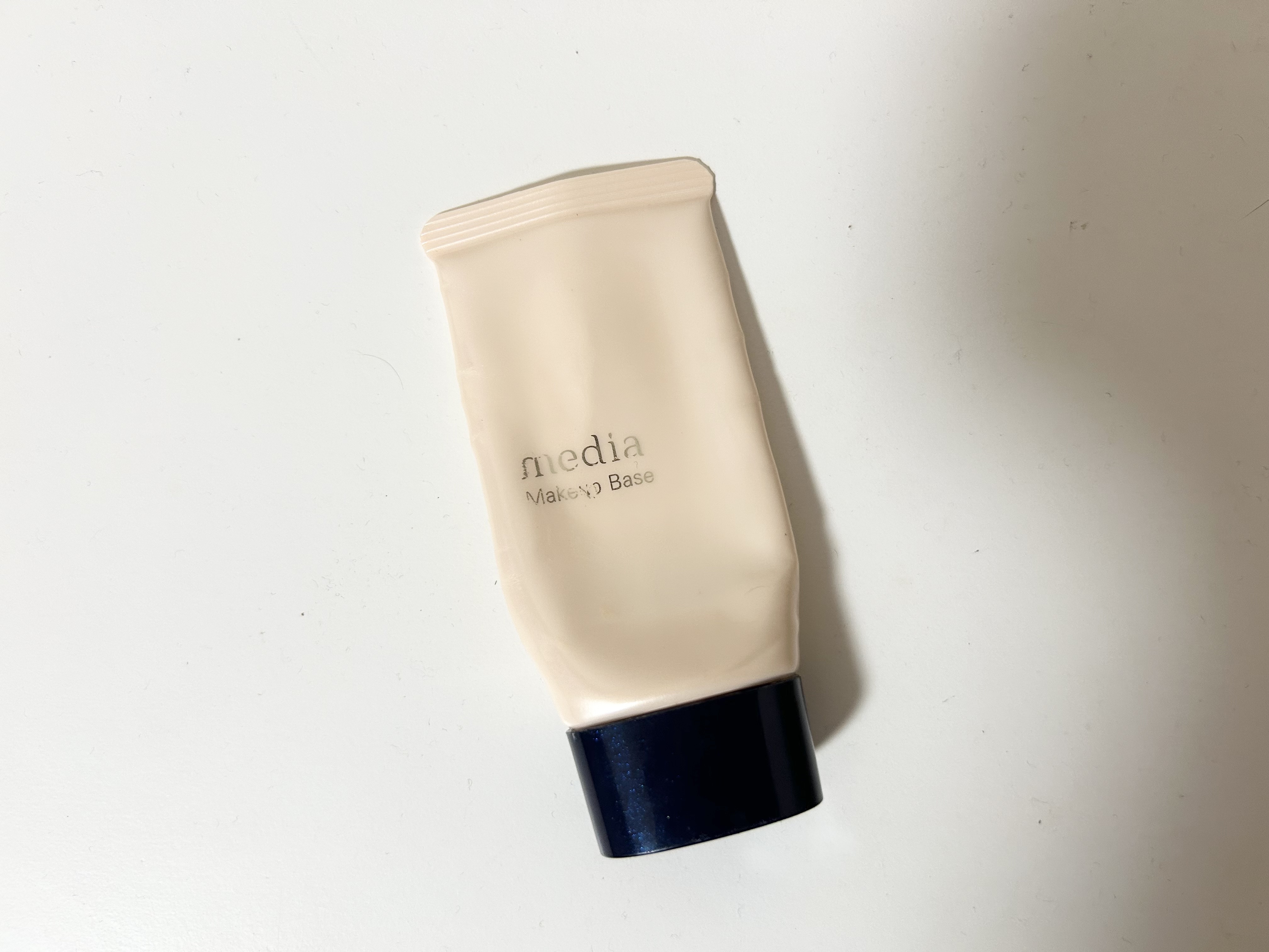 media メイクアップベースS (オレンジ)のクチコミ「【使い切りコスメ 2025.06.24】
mediaメイクアップベースSオレンジ

ずーっと使.....」（1枚目）