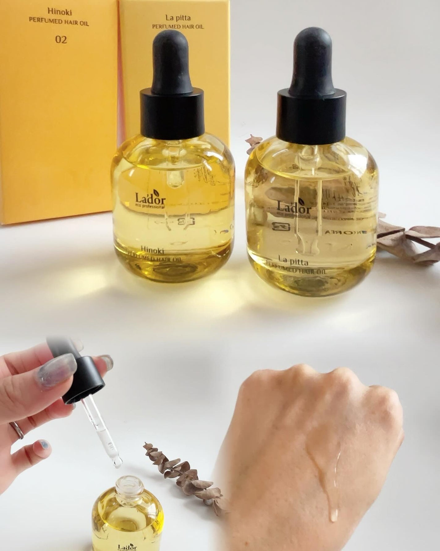 パフュームヘアオイル ラピタ/La'dor/ヘアオイルを使ったクチコミ(6枚目)