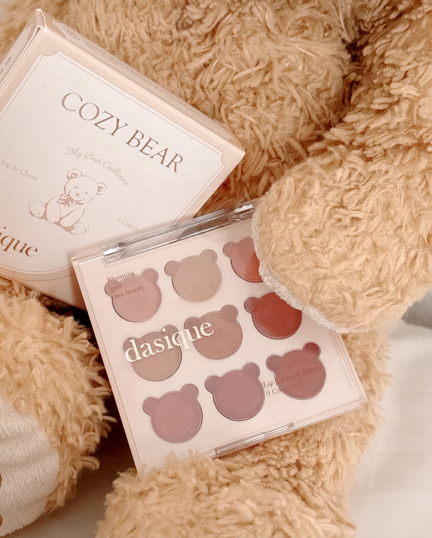 ムードペインティングリップアンドチークパレット/dasique/マルチパレットを使ったクチコミ(1枚目)