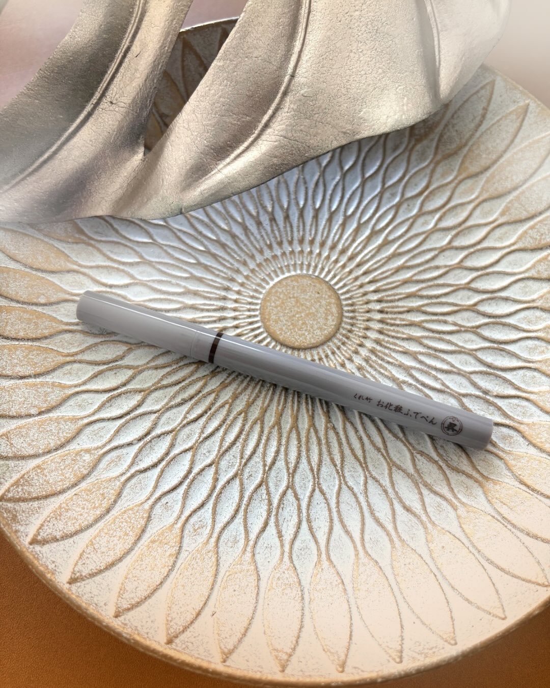 くれ竹 お化粧ふでぺん 眉毛用 毛筆極細/くれ竹 /リキッドアイブロウを使ったクチコミ（3枚目）