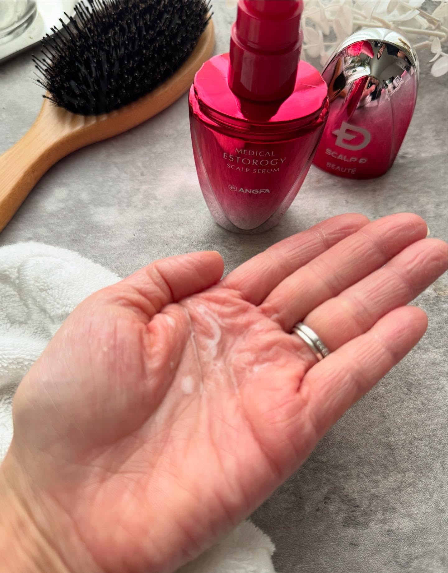 スカルプD ボーテ メディカルエストロジー スカルプセラム/アンファー(スカルプD)/頭皮ローションを使ったクチコミ（3枚目）