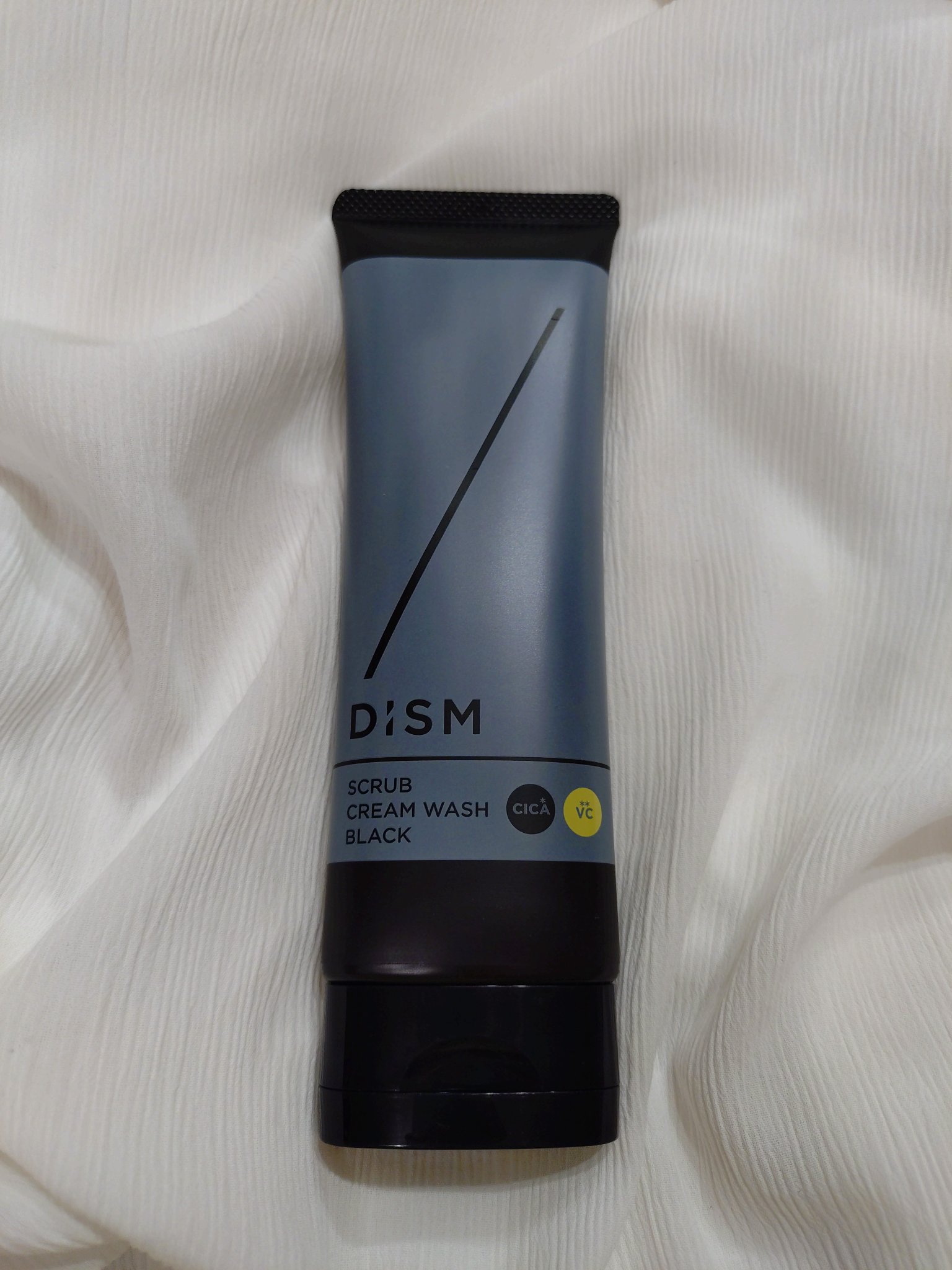 ディズム　スクラブクリームウォッシュ ブラック/DISM/洗顔フォームを使ったクチコミ（1枚目）