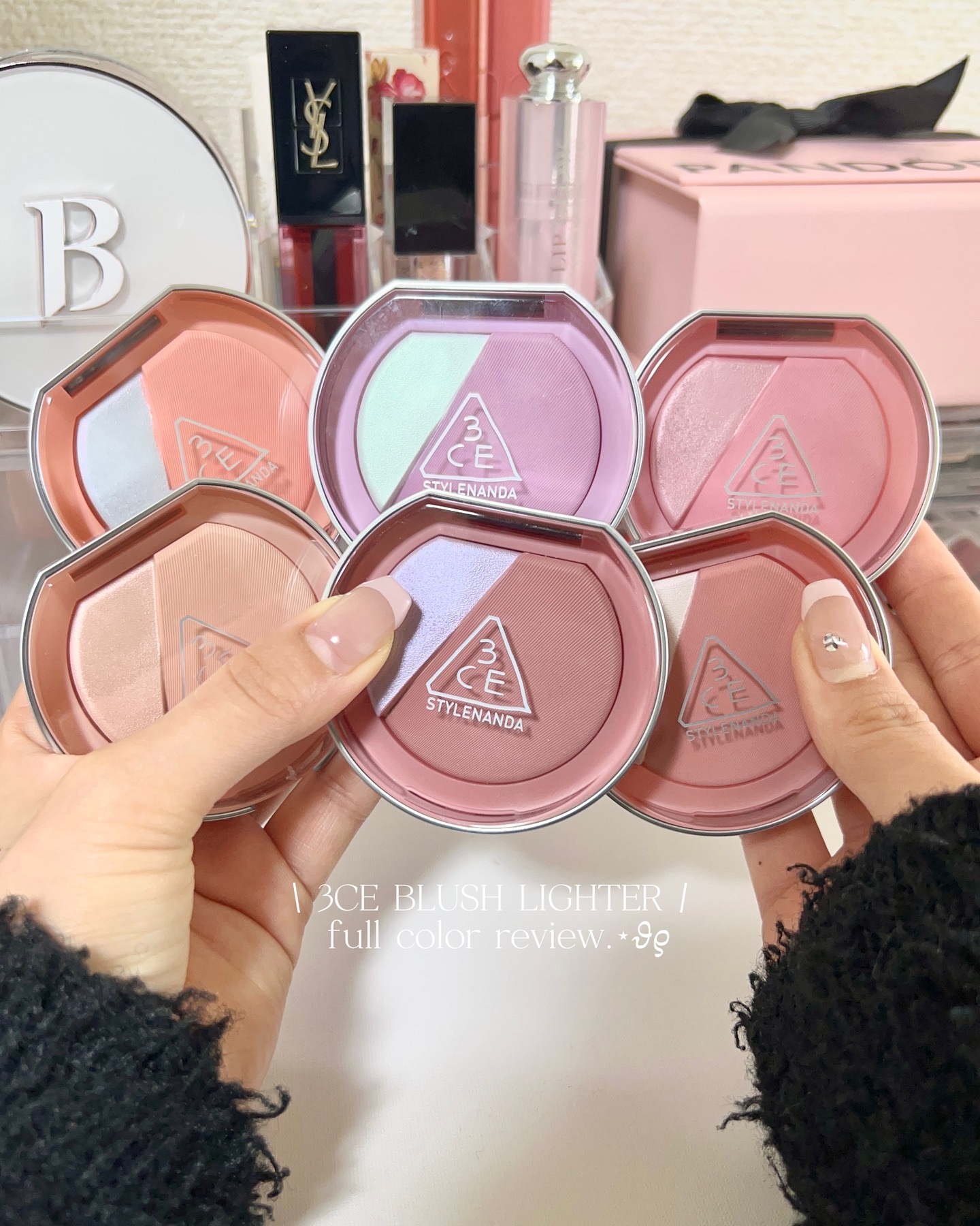 3CE ブラッシュライター/3CE/パウダーチークを使ったクチコミ（1枚目）