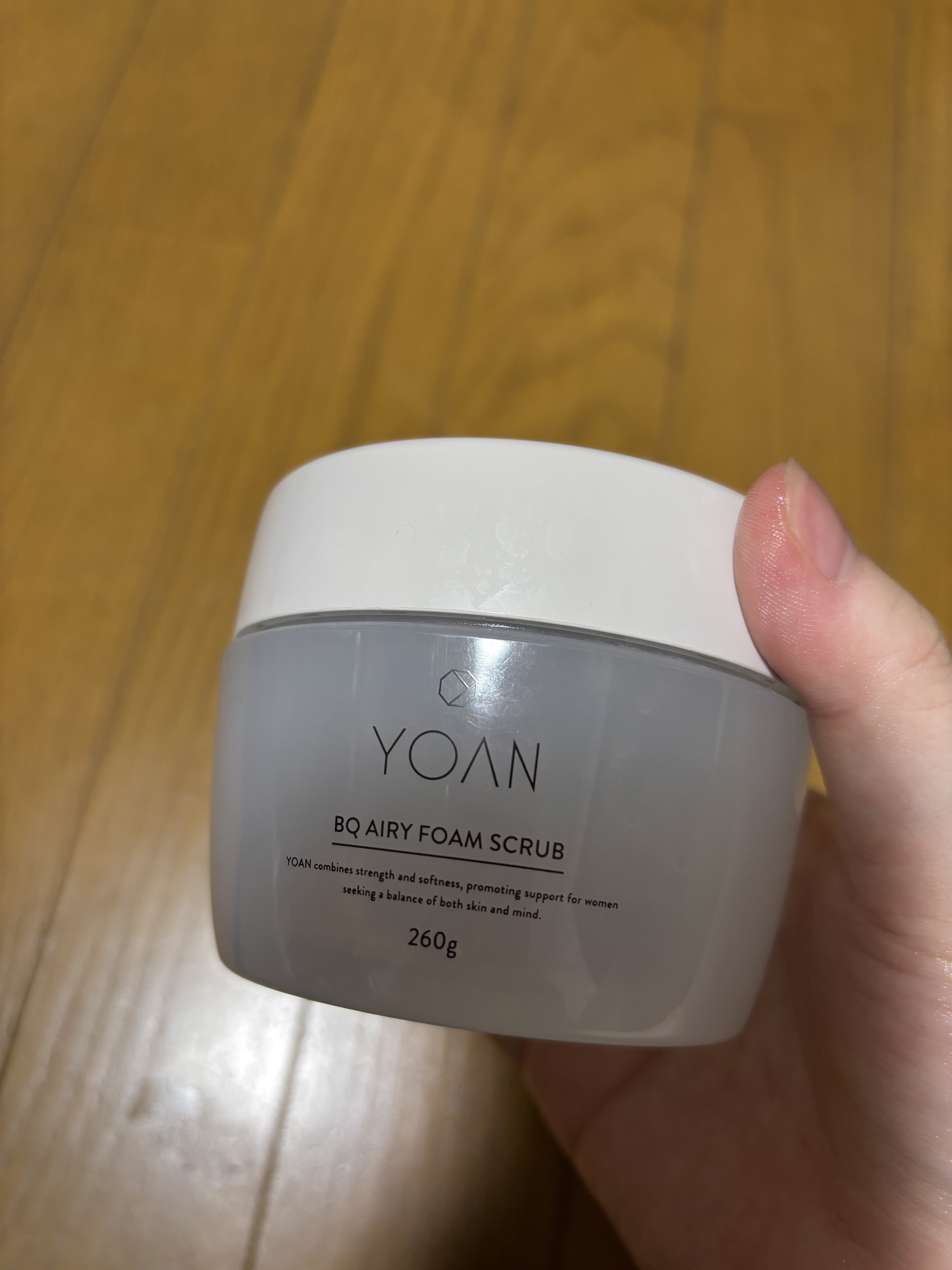 BQ エアリーフォームスクラブ/YOAN/ボディスクラブを使ったクチコミ（1枚目）