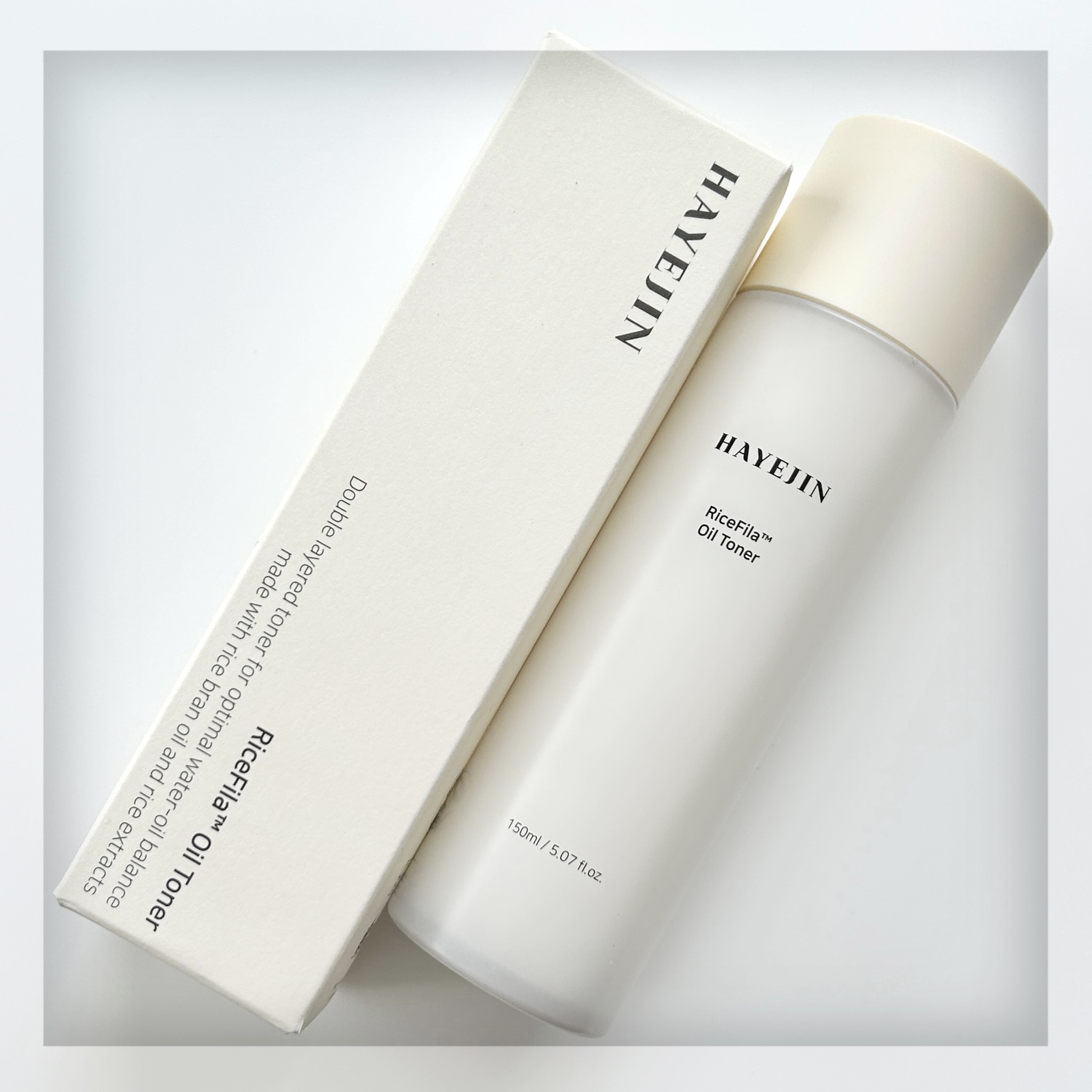 ライスピラーオイルトナー/HAYEJIN/化粧水を使ったクチコミ（1枚目）