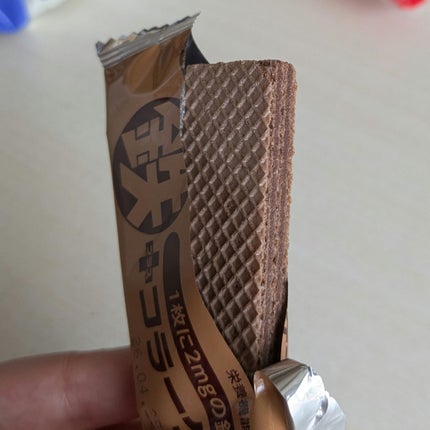 鉄プラスコラーゲンウエハース/ハマダコンフェクト/食品を使ったクチコミ(2枚目)