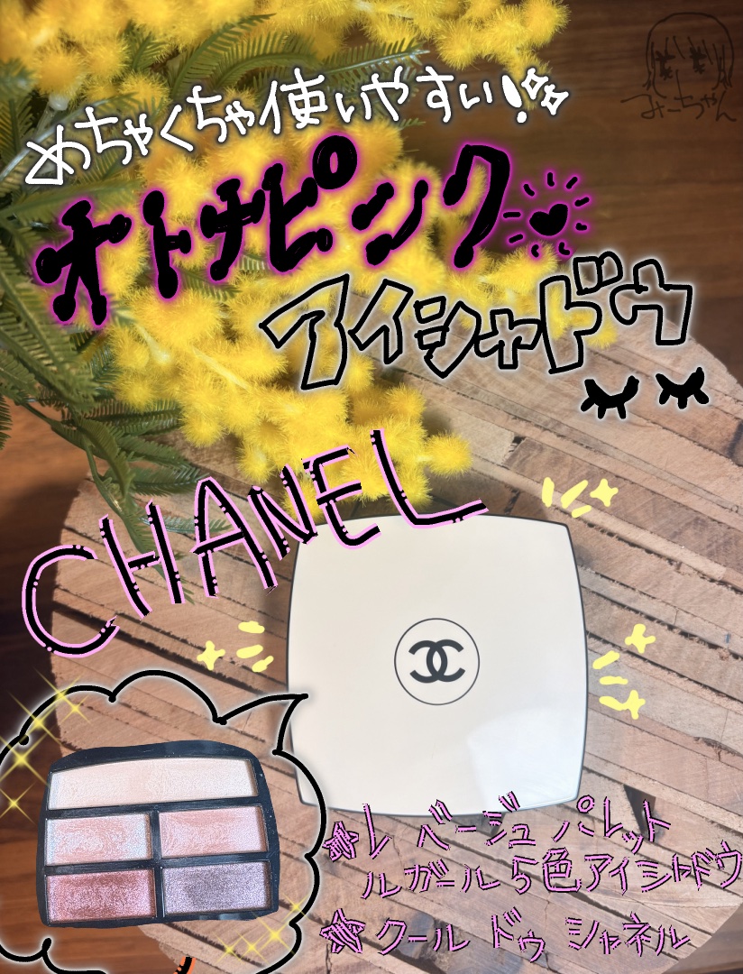 レ ベージュ パレット ルガール/CHANEL/アイシャドウパレットを使ったクチコミ（1枚目）