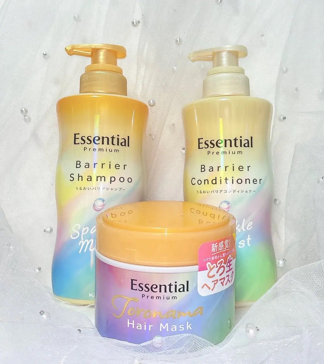 エッセンシャルプレミアム とろ生ヘアマスク/エッセンシャル/ヘアマスク・ヘアパックを使ったクチコミ（1枚目）