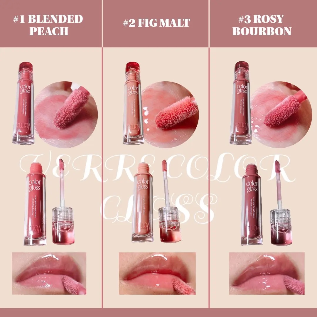 ベールカラーグロス/too cool for school/リップグロスを使ったクチコミ（2枚目）