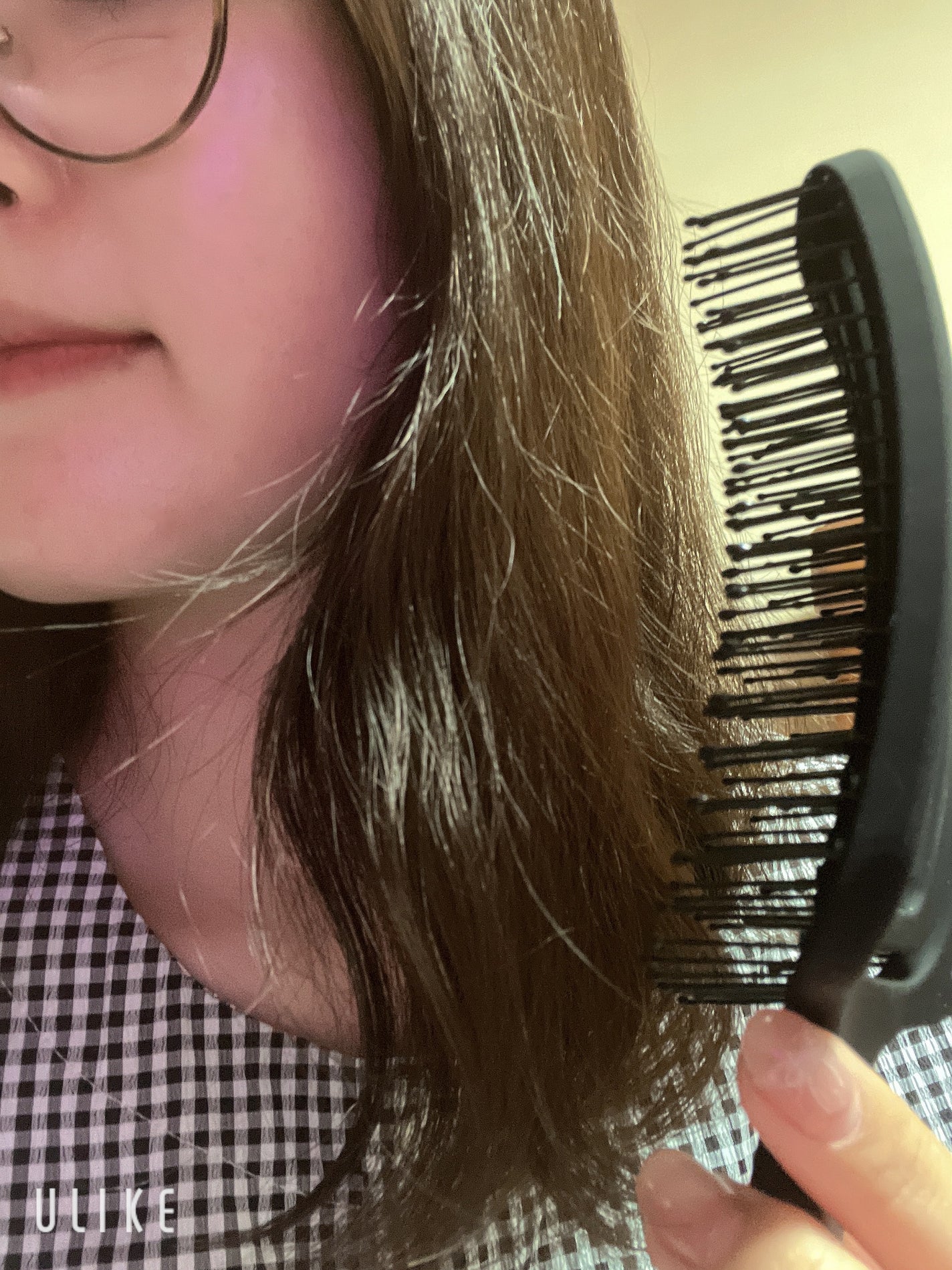 87saku ハナサク 速乾ブラシ/87saku/ヘアブラシを使ったクチコミ(2枚目)