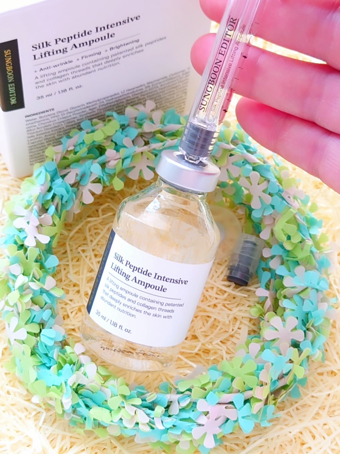 シルクペプチドインテンシブリフティングアンプル/SUNGBOON EDITOR（成分エディター）/美容液を使ったクチコミ（3枚目）