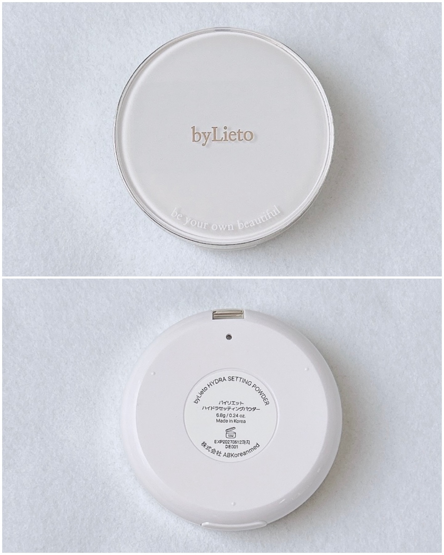 ハイドラセッティングパウダー/byLieto/プレストパウダーを使ったクチコミ（2枚目）