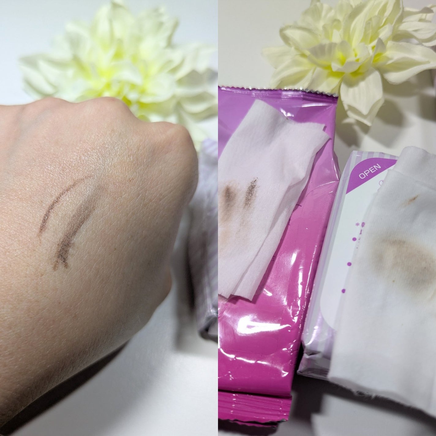 メイク落とし ふくだけコットン/ビオレ/クレンジングシートを使ったクチコミ(3枚目)