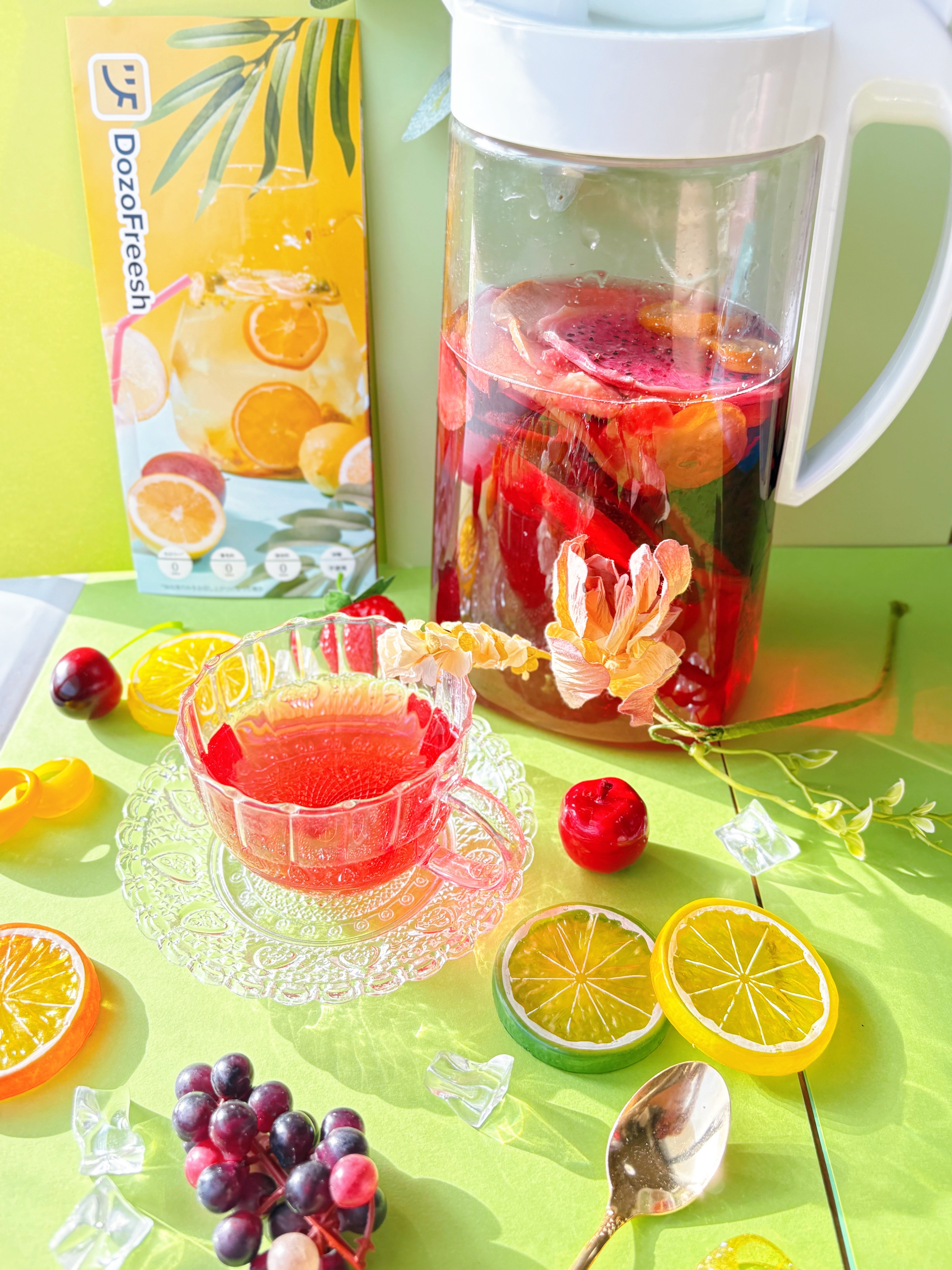 フルーツティー/DozoFreesh/美容ドリンクを使ったクチコミ（2枚目）