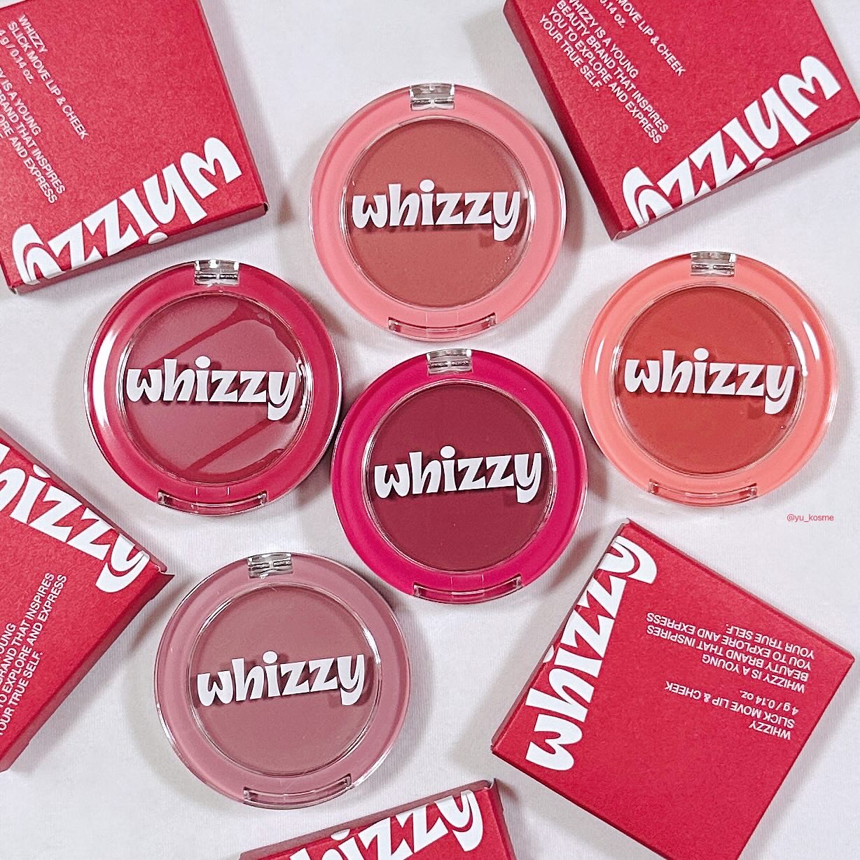 SLICK MOVE LIP&CHEEK/WHIZZY/ジェル・クリームチークを使ったクチコミ（1枚目）