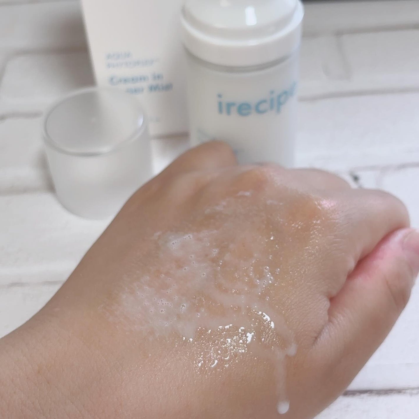 アクアフィトフレックス クリームイントナーミスト/irecipe/ミスト状化粧水を使ったクチコミ(3枚目)