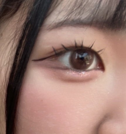 シルキーリキッドアイライナーWP/D-UP/リキッドアイライナーを使ったクチコミ(1枚目)