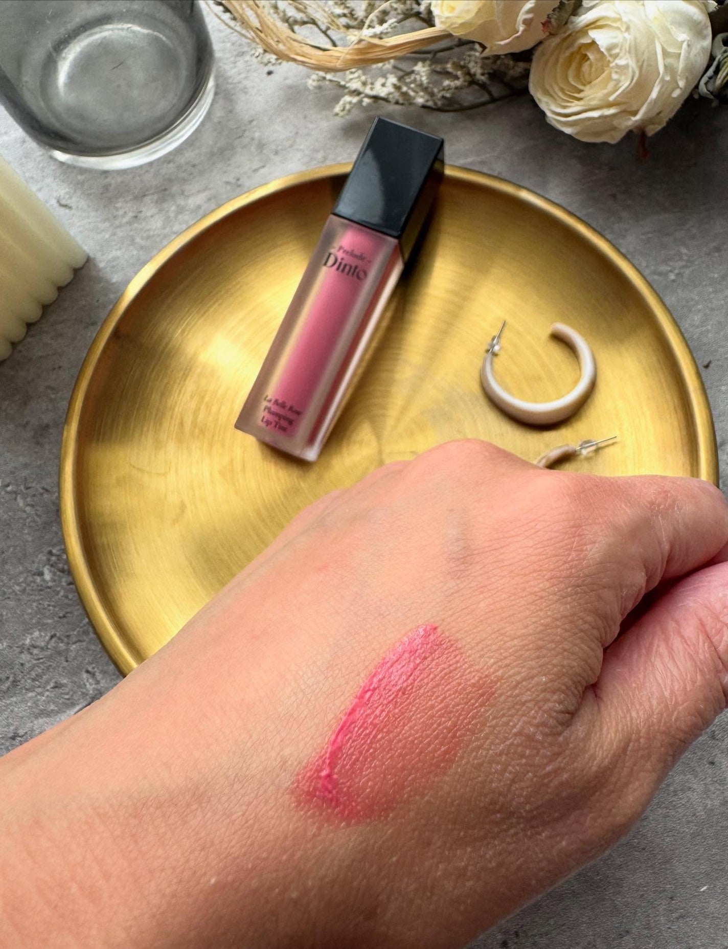 La Belle Rose Plumping Lip Tint/Dinto/口紅を使ったクチコミ(9枚目)
