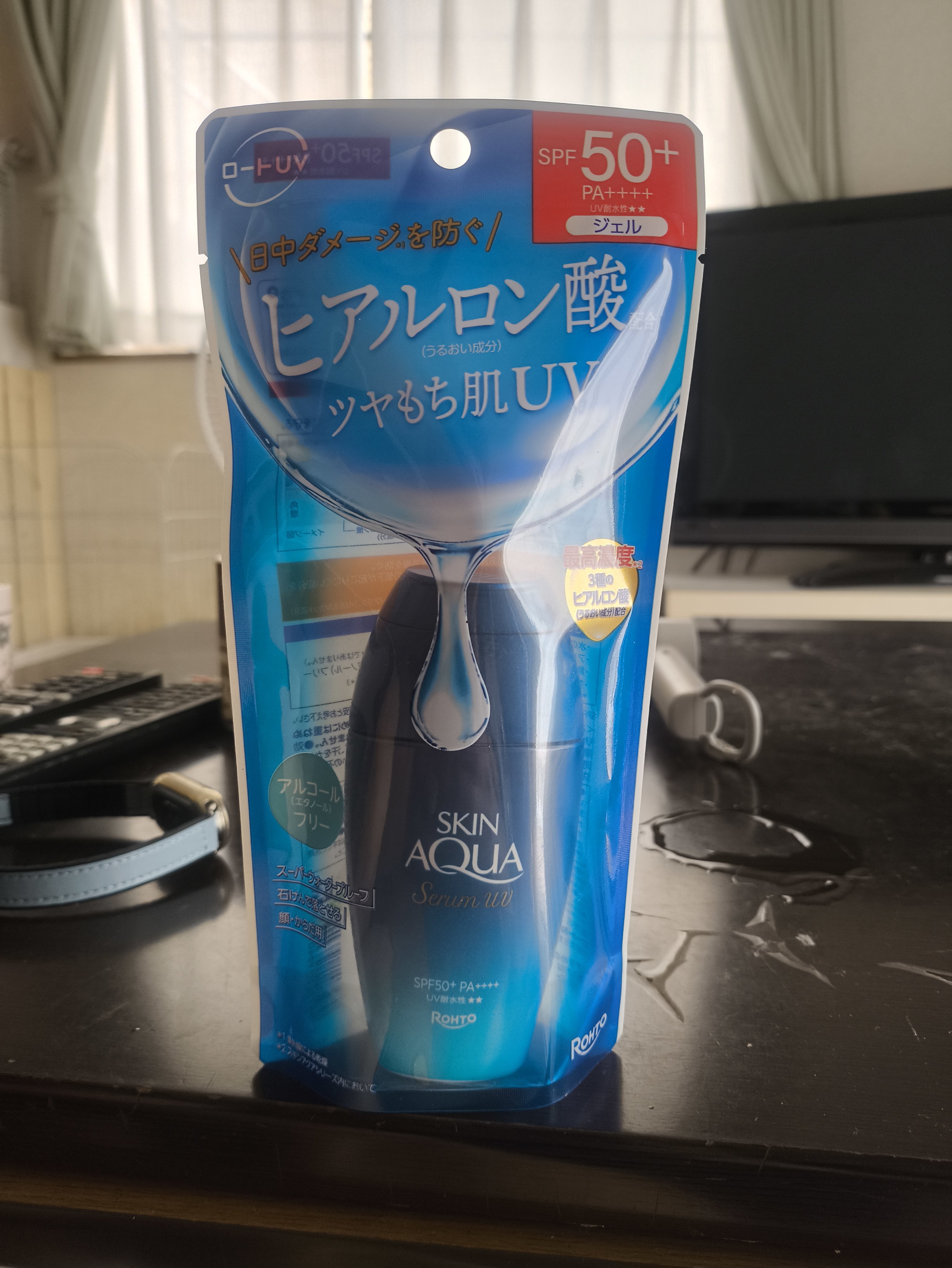 スキンアクア ヒアルロンセラムUV/スキンアクア/日焼け止めローションを使ったクチコミ（1枚目）
