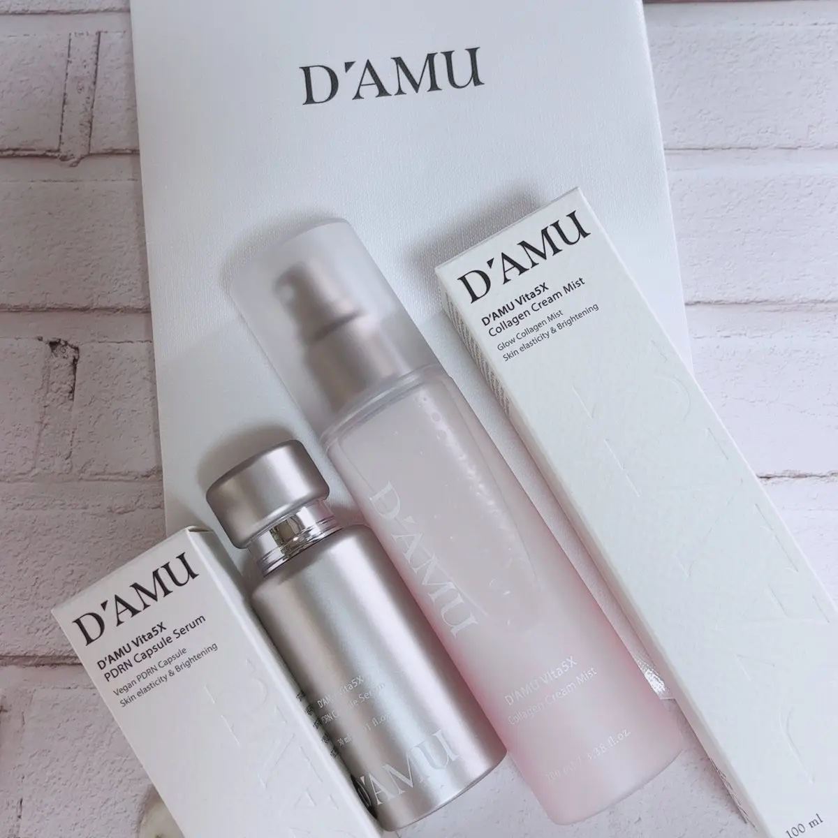 ビタ5X コラーゲン クリーム ミスト/D'amu/ミスト状化粧水を使ったクチコミ（1枚目）