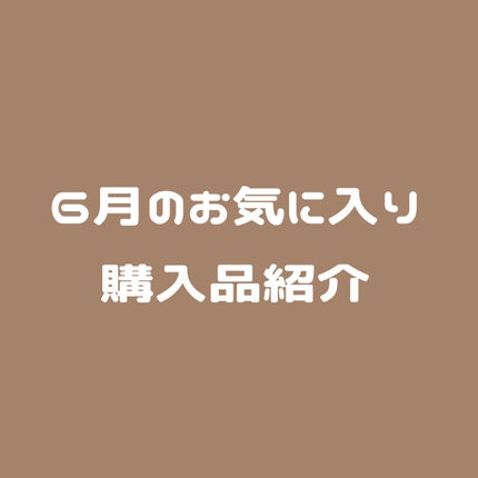HOLIKA HOLIKA マイフェイブ インフュージング ブラッシュのクチコミ「6月のお気に入り購入品紹介📝
─────────────────────
こんにちは😊うさこで.....」(1枚目)