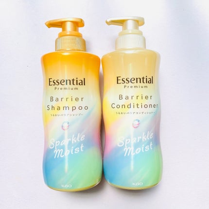 エッセンシャルプレミアム バリアシャンプー・コンディショナー スパークルモイスト/エッセンシャル/市販シャンプーを使ったクチコミ(6枚目)