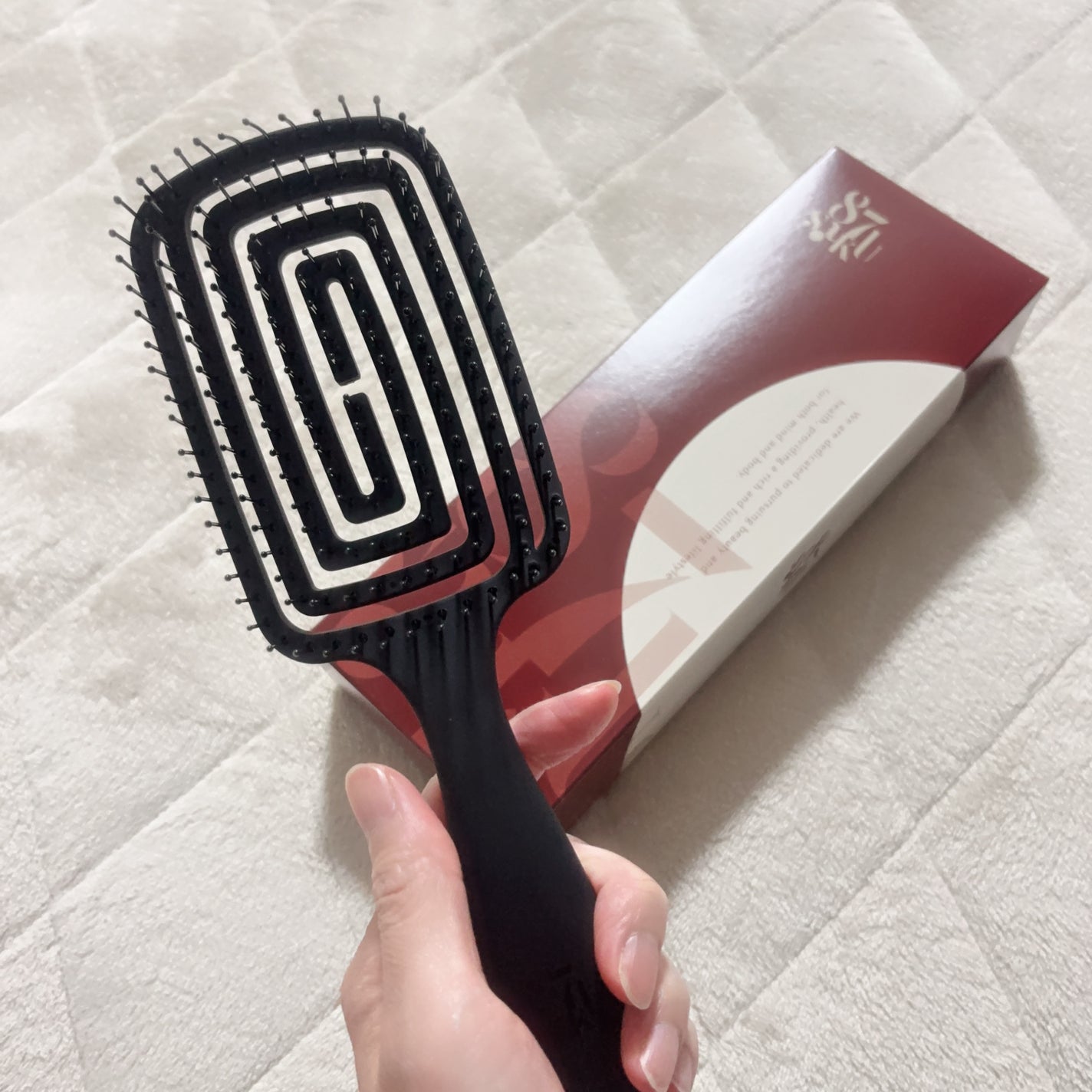 速乾ブラシ/87saku/ヘアブラシを使ったクチコミ(1枚目)