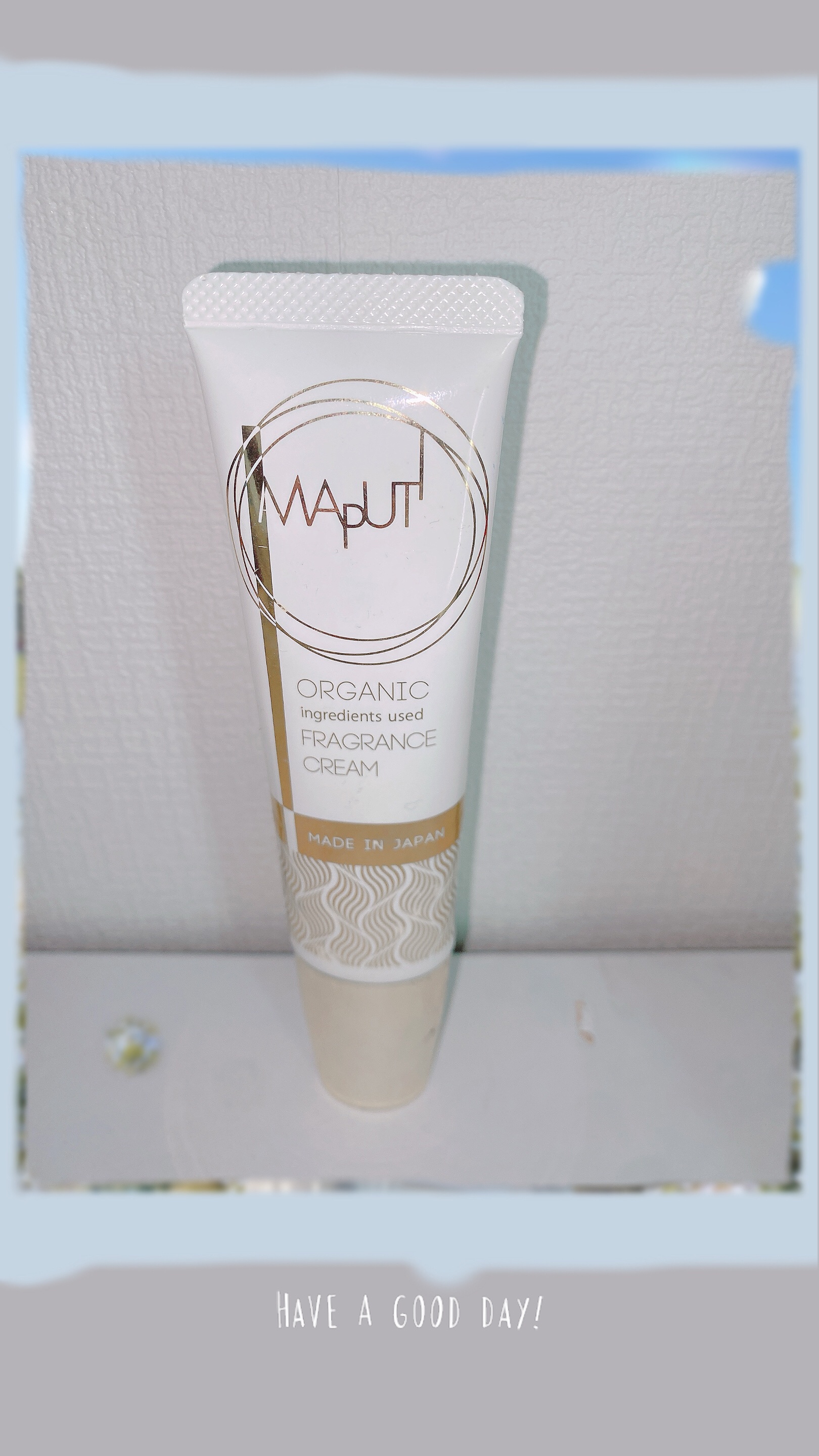 オーガニックフレグランスバストクリーム/MAPUTI/バスト・ヒップケアを使ったクチコミ（1枚目）