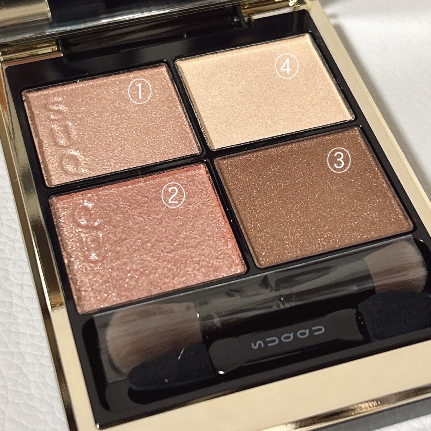 シグニチャー カラー アイズ/SUQQU/アイシャドウパレットを使ったクチコミ(2枚目)