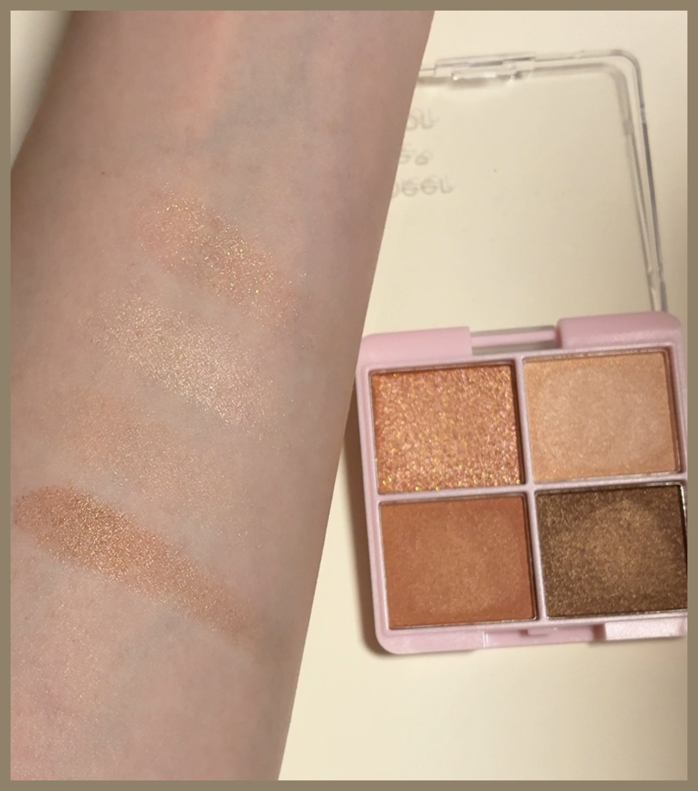 アイシャドウパレット/CHEER me COLOR/アイシャドウパレットを使ったクチコミ(2枚目)