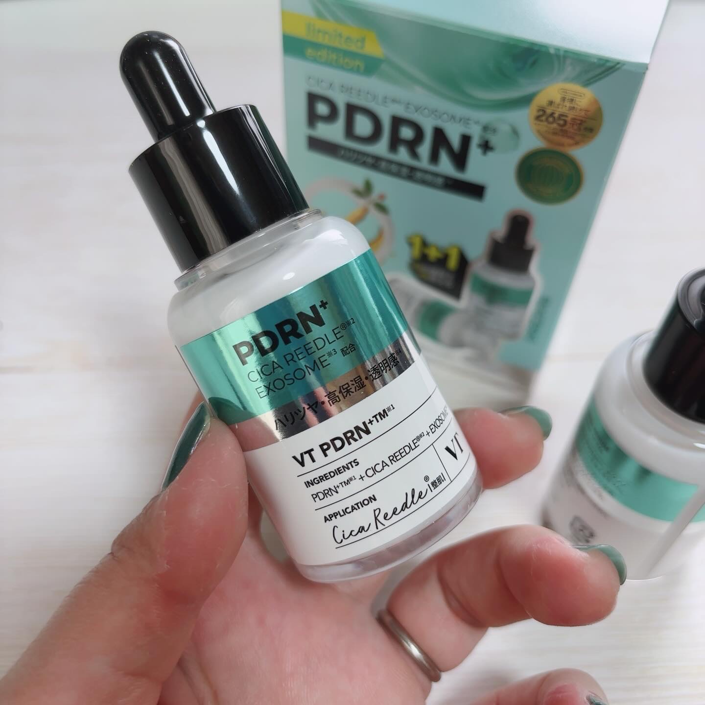 PDRN+リードルS 100/VT/美容液を使ったクチコミ（3枚目）