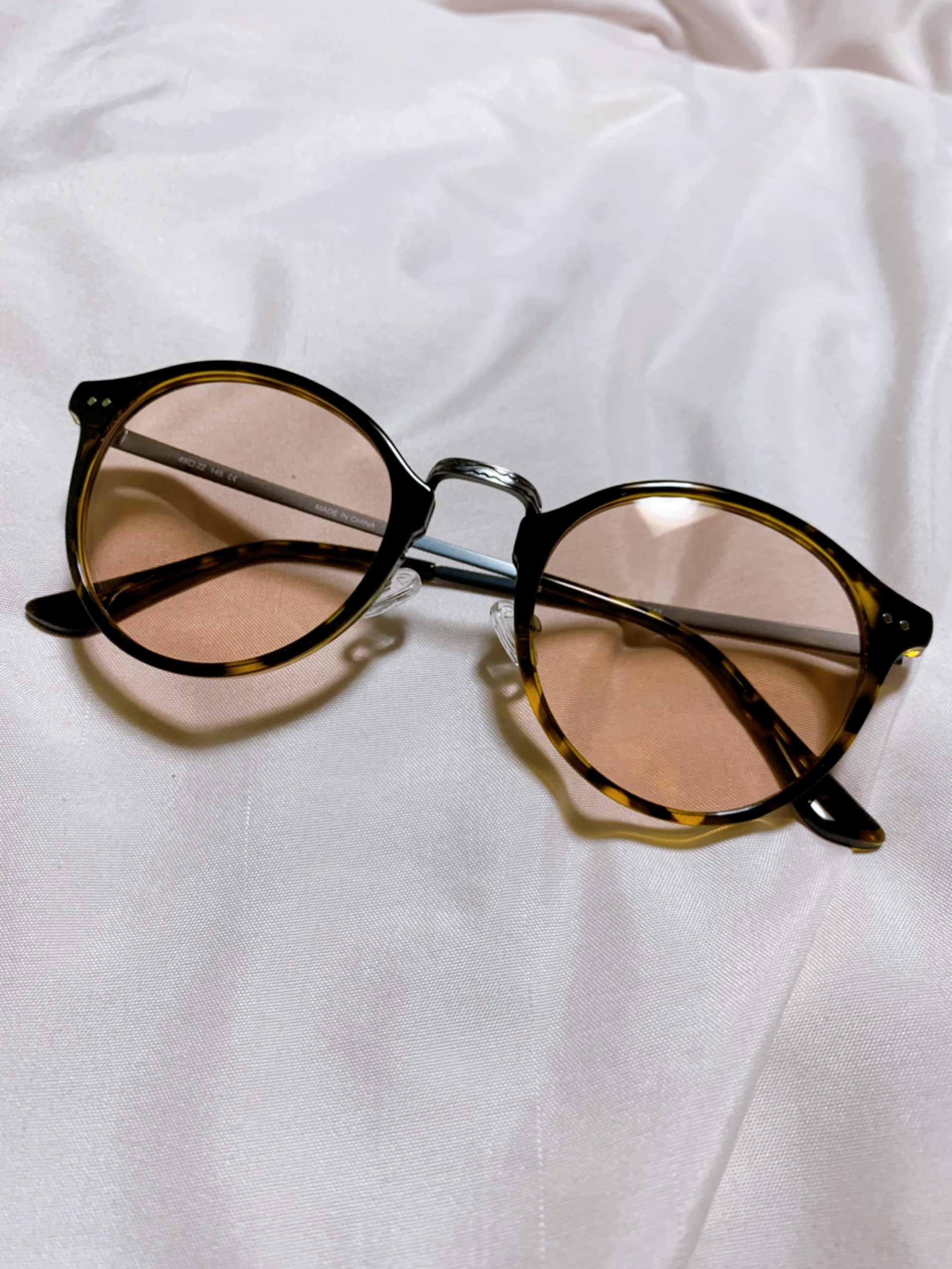 ボストンコンビクリアサングラス/ユニクロ/その他を使ったクチコミ（2枚目）