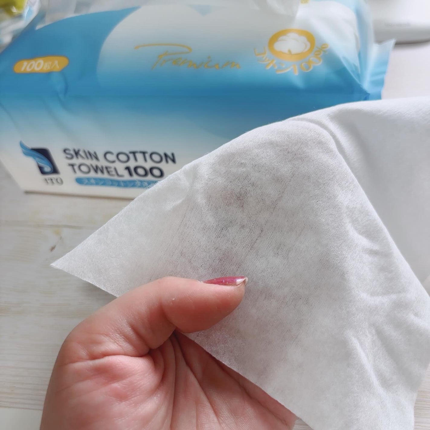 フェイシャルタオルEF/ITO/フェイスシートを使ったクチコミ(2枚目)