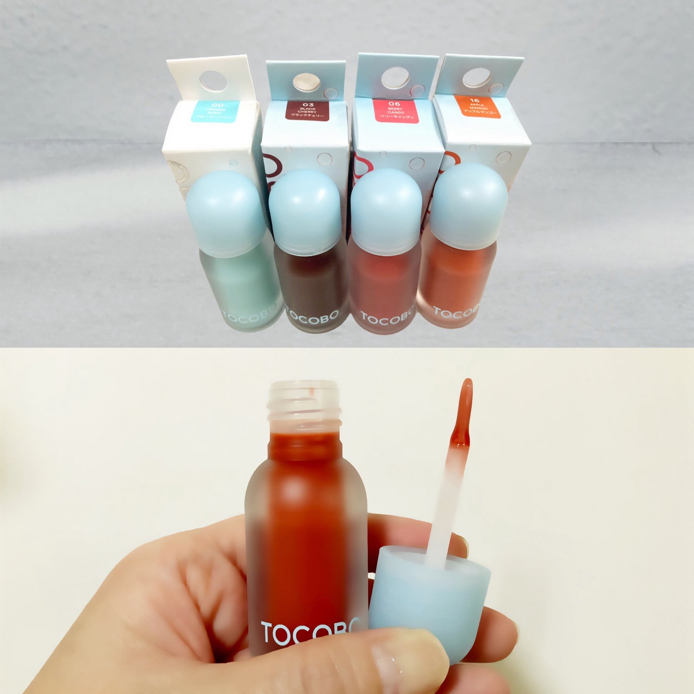 ジューシーベリープランピングリップオイル/TOCOBO/リップグロスを使ったクチコミ(2枚目)