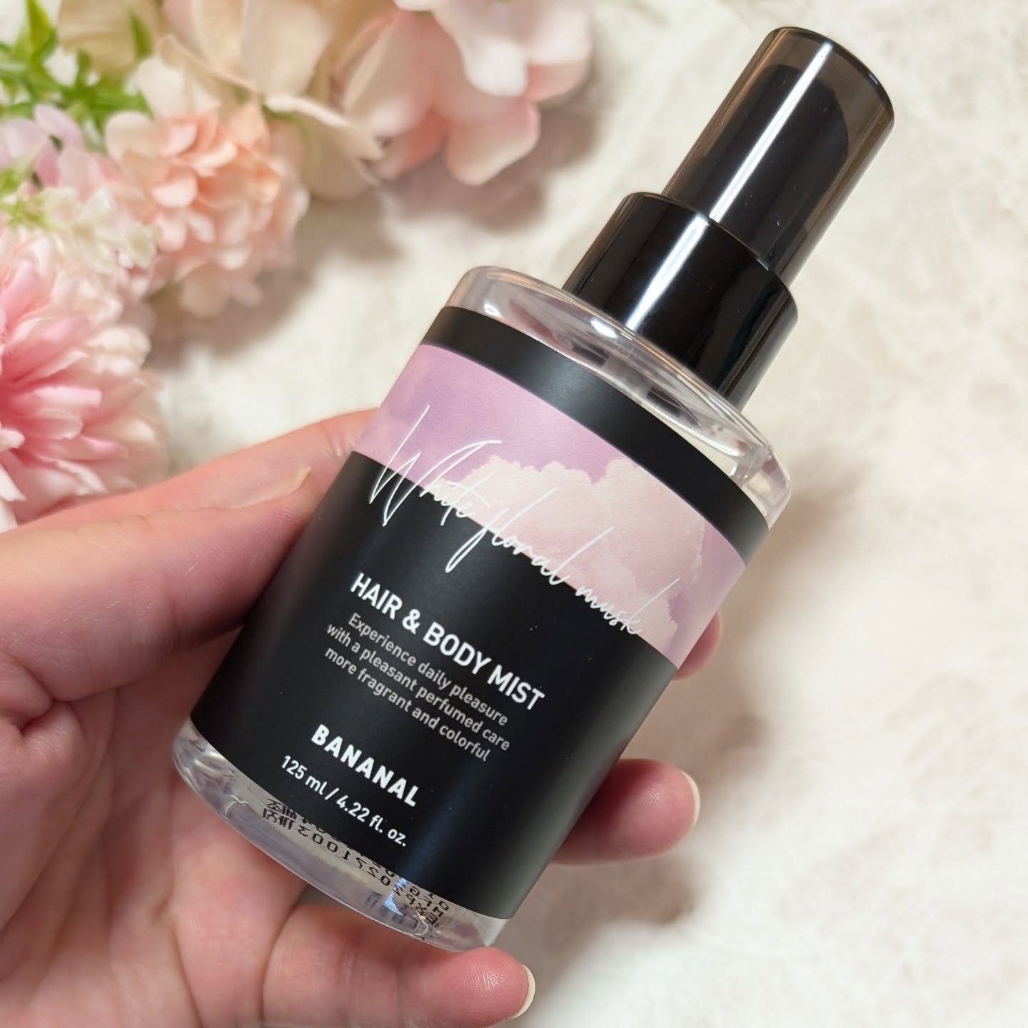 パフュームド ヘア＆ボディミスト White Floral Musk/BANANAL/ヘアミストを使ったクチコミ（3枚目）