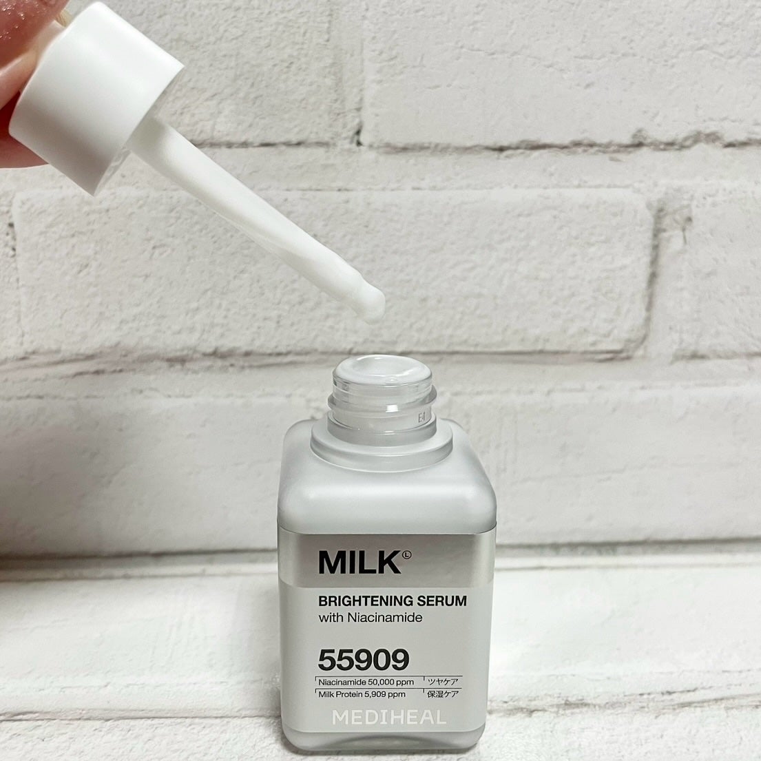 ミルクブライトニングセラム/MEDIHEAL/美容液を使ったクチコミ(2枚目)