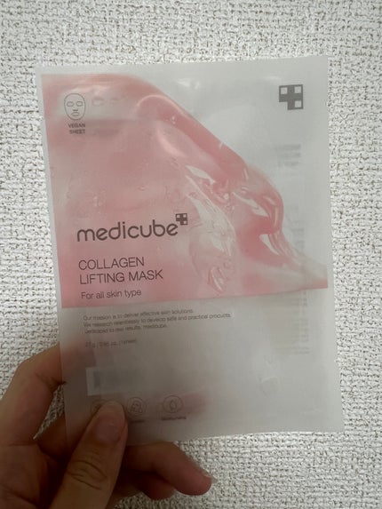 もち肌コラーゲンリフティングマスク/MEDICUBE/シートマスク・パックを使ったクチコミ(1枚目)