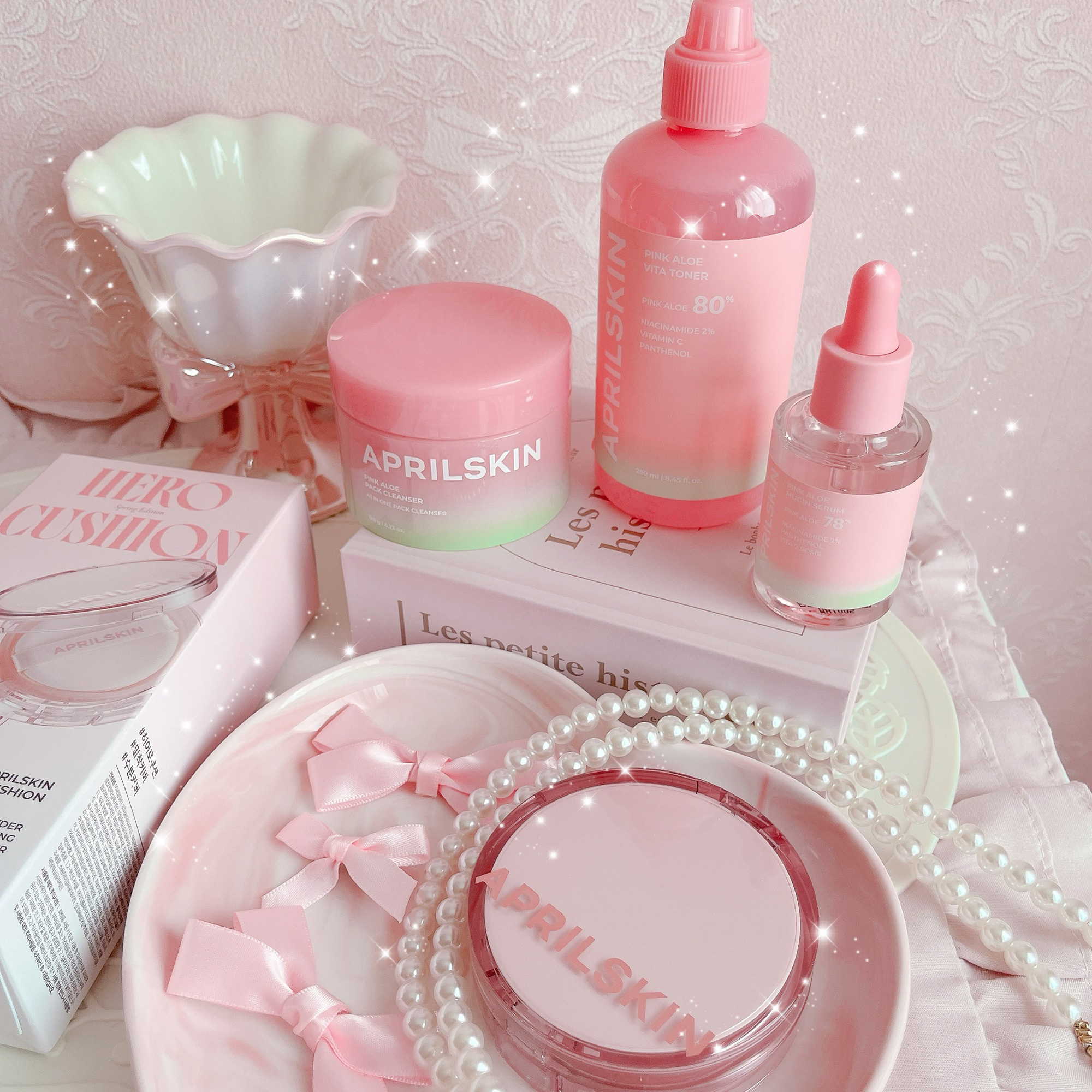 ヒーロークッション＋レフィルセット/APRILSKIN/クッションファンデーションを使ったクチコミ（2枚目）